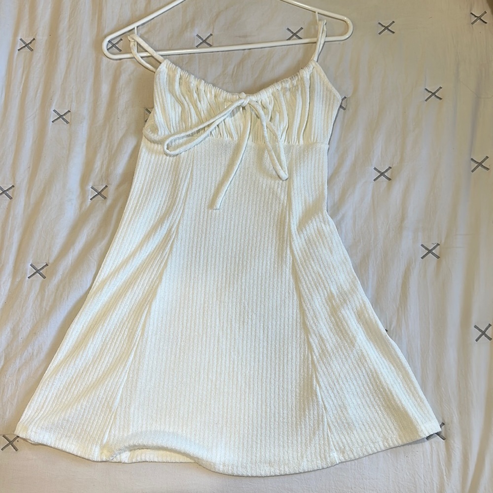 Small White mini Mahina dress